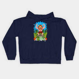 Lion-Man Kids Hoodie